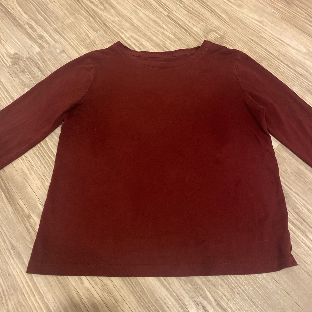 Woman’s Red Comfy Top